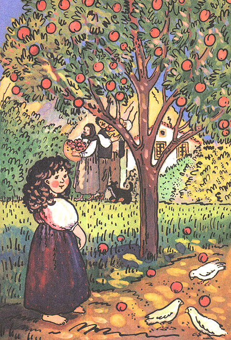 Дівчинка, яка поцілувала персикове дерево